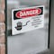 Signmission Electrical Hazard Authorized Personnel Only Danger Sign, Vinyl Decal, 10in W x 7in L, 2PK OS-2PACK-DS-D-710-L-1197 - alternate 6